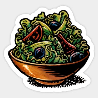 Green Salad! Sticker